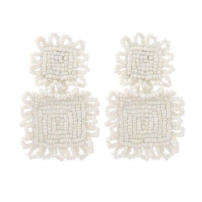 Ztech új tiszta kristály fülbevaló nőknek strassz ékszerek geometriai kiegészítők hosszú nagy bizsu esküvői parti karácsonyi ajándék