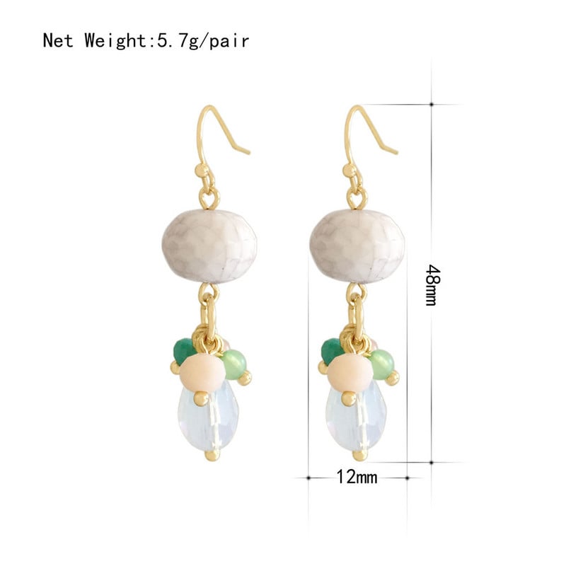 Hosszú bojt szimulált Pearl Drop fülbevaló nőknek Ajándék Bijoux koreai ékszer Arany színű Pendientes boucle d'oreille