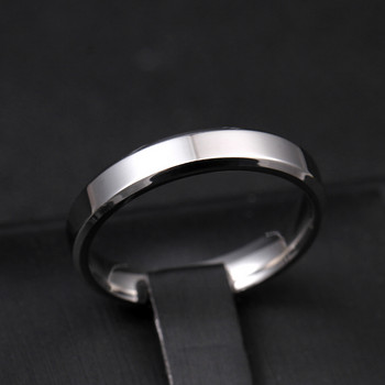 Δαχτυλίδι ζευγαριού MOREDEAR 4mm 6mm 8mm Φωτεινό και θαμπό Πολωνικό Ασημί Χρώμα Τιτανίου Δαχτυλίδι για άνδρες και γυναίκες
