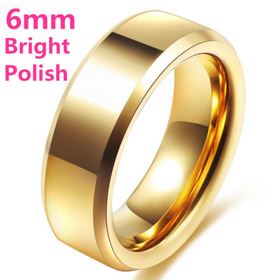 MOREDEAR 4mm 6mm 8mm Inel de titan de culoare argintie lucioasă și plictisitoare pentru bărbați și femei.