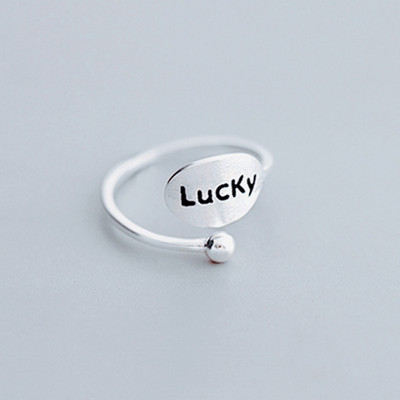 XIYANIKE ezüst színű Vintage mosolygó arcú nyitott gyűrűk nőknek Punk hip-hop állítható gyűrű divatékszerek a legjobb ajándék