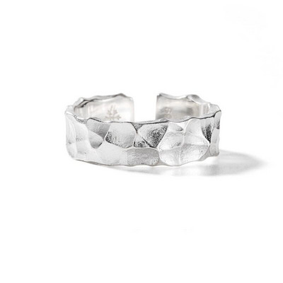 XIYANIKE ezüst színű Vintage mosolygó arcú nyitott gyűrűk nőknek Punk hip-hop állítható gyűrű divatékszerek a legjobb ajándék