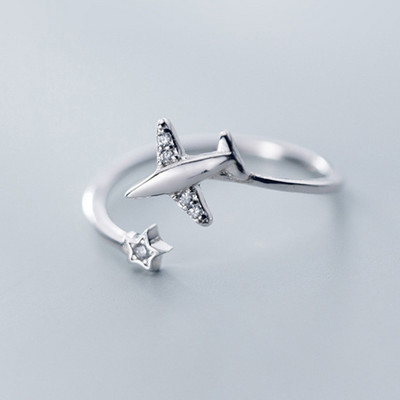 XIYANIKE ezüst színű Vintage mosolygó arcú nyitott gyűrűk nőknek Punk hip-hop állítható gyűrű divatékszerek a legjobb ajándék