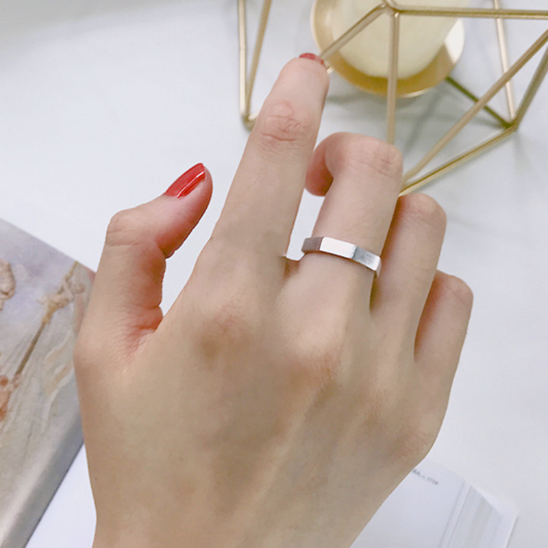 XIYANIKE ezüst színű Vintage mosolygó arcú nyitott gyűrűk nőknek Punk hip-hop állítható gyűrű divatékszerek a legjobb ajándék