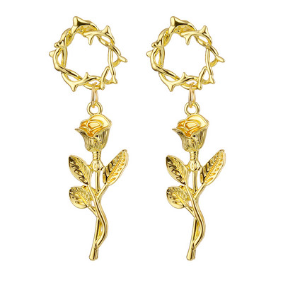 Divat Retro ötvözet nagy csepp fülbevaló nyilatkozat női eltúlzott geometriai fém lógó fülbevaló báj női divatos ékszerek