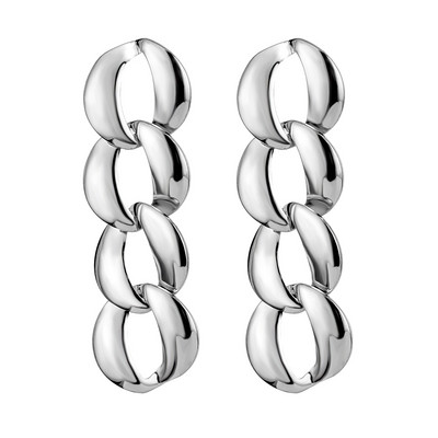 Divat Retro ötvözet nagy csepp fülbevaló nyilatkozat női eltúlzott geometriai fém lógó fülbevaló báj női divatos ékszerek