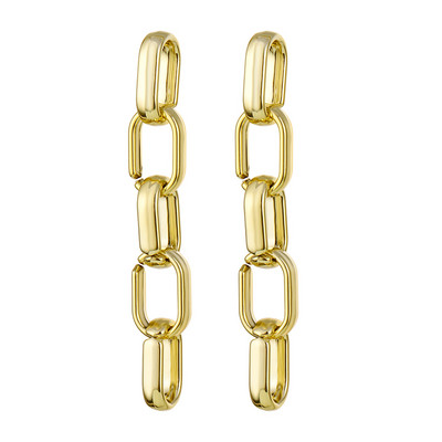 Divat Retro ötvözet nagy csepp fülbevaló nyilatkozat női eltúlzott geometriai fém lógó fülbevaló báj női divatos ékszerek