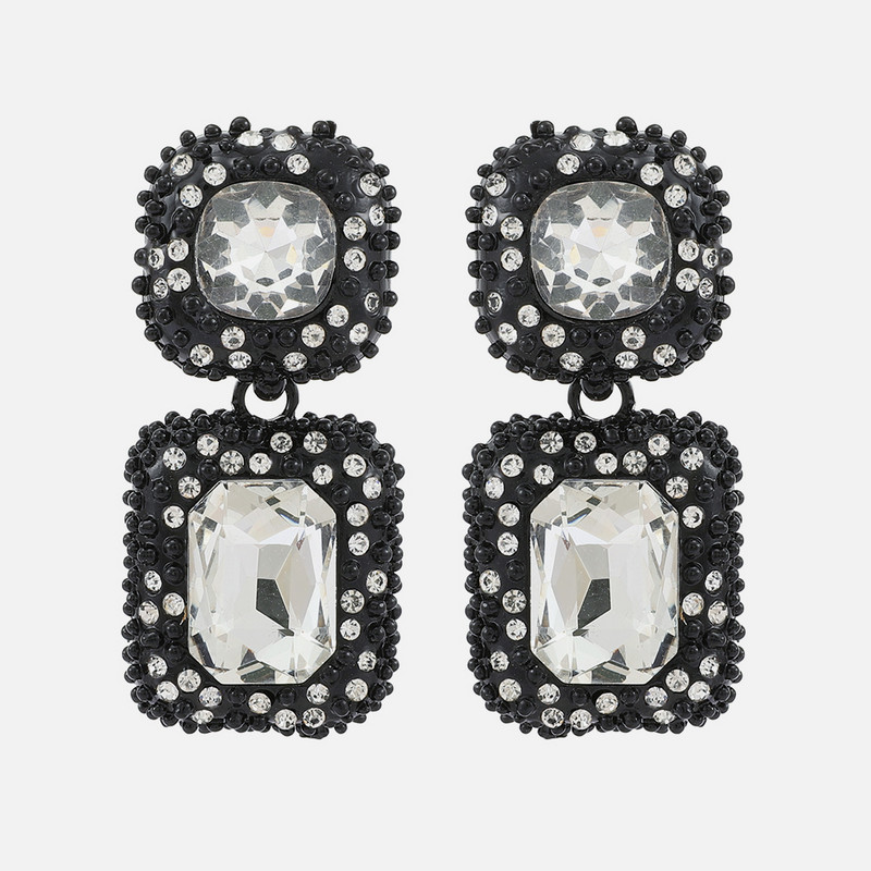 Ztech New Style Za Rășini Floare/Cristal/Marge Cercei cu picătură Femei lungi Big Statement Bijuterii din fabrică cu ridicata Accesorii pentru urechi