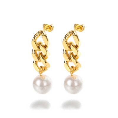 Cercei cu zirconiu cubic austriac de lux, drăguți, pentru femei, pentru nuntă, moda de nuntă, imitație de perle, floare de zăpadă, cadou de bijuterii pentru mireasă