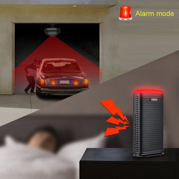 KERUI Wireless Smart Home Alarm Driveway Garage Αισθητήρας διαρρηκτών Αδιάβροχος ανιχνευτής κίνησης PIR Σύστημα προστασίας ασφαλείας