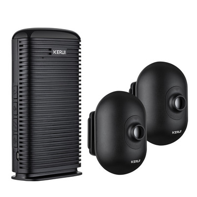 KERUI alarmă fără fir pentru casă inteligentă, garaj, senzor de efracție, senzor de mișcare PIR, impermeabil, sistem de protecție de securitate