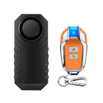 Alarma pentru motociclete cu telecomandă WSDCAM, 113dB, impermeabilă, fără fir pentru bicicletă, protecție de securitate, alarmă antifurt pentru mașină electrică
