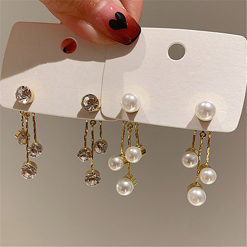 Zeojrlly divatos női lógó fülbevalók új csillagos fülbevalók hosszú medál divat koreai elegáns egyszerű ékszerek lányoknak