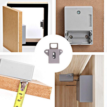 DIY Smart Sensor RFID Hidden Safety Ψηφιακή κλειδαριά ντουλαπιού/Ηλεκτρονικές κλειδαριές συρταριών Αόρατος αισθητήρας κλειδαριά για έπιπλα ντουλάπας