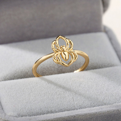 Rozsdamentes acél koponya gyűrűk női férfiaknak arany színű punk csontváz gyűrű férfi női vintage gótikus ujjékszer Anillos Mujer