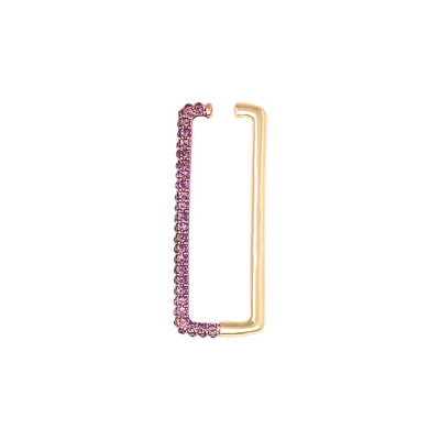 Itenice Rainbow Star Earcuffs Cercei pentru femei Colorate Multi-Hoop Strass Ureche Manșetă Inimă romantică Boho Clips pentru ureche