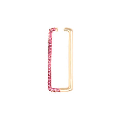 Itenice Rainbow Star Earcuffs Cercei pentru femei Colorate Multi-Hoop Strass Ureche Manșetă Inimă romantică Boho Clips pentru ureche