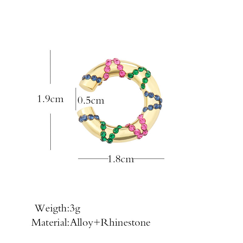 Itenice, urechi etnice de cristal, pentru femei, cu stras, urechi, urechi, urechi, urechi, urechi, urechi, cu clips, punk, boho, culoare curcubeu