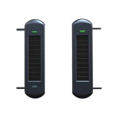 HTZSAFE Alarmni sustav za prilaz sa senzorom solarne zrake-800 metara bežičnog dometa-100 metara dometa senzora-Uradi sam kućna sigurnosna upozorenja