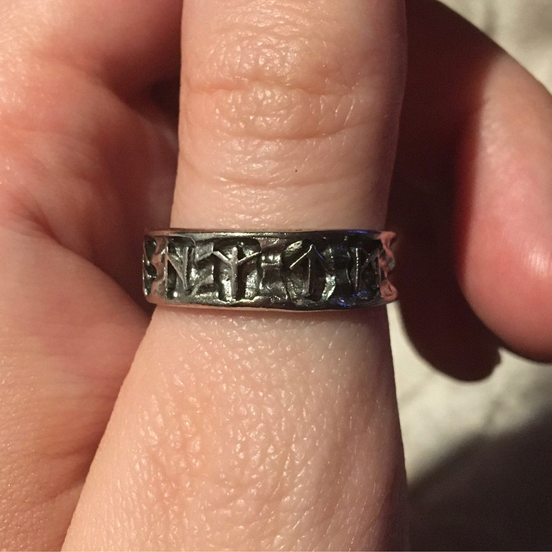 NOU Charm din oțel inoxidabil Odin Norse Viking Amulet Rune BĂRBAȚI Inel cuvinte de modă Bijuterii retro Cadouri reglabil