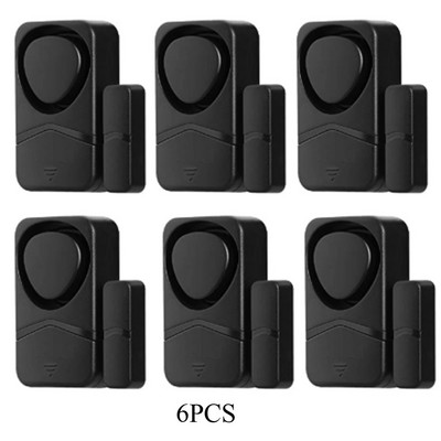 Elecpow 4 režīmi bezvadu durvju logs ielaušanās sensors, trauksmes signāls durvis atvērtas detektori saldētavas Aizvērt atgādinājums drošības aizsardzības brīdinājums