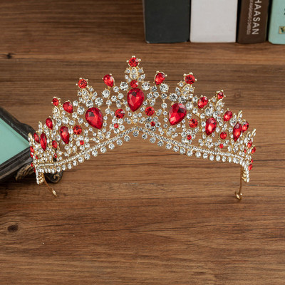 KMVEXO Seturi de bijuterii de mireasă de cristal de culoare neagră la modă, diademe, cercei coroană, colier, rochie de mireasă, set de bijuterii