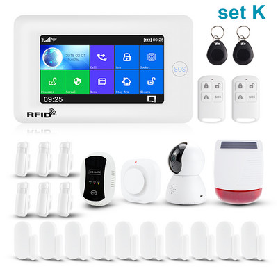 Awaywar alarmni sustav podržava WiFi i GSM za Smart Home Security Provalnik kompatibilan s Tuya IP Camrea