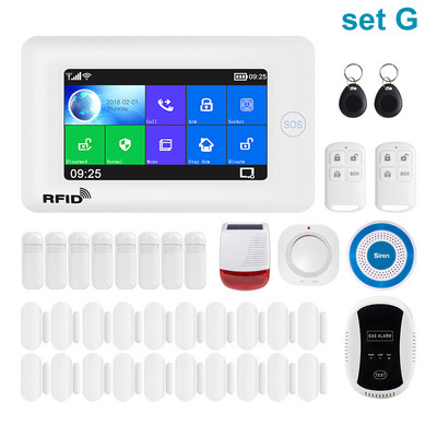 Awaywar alarmni sustav podržava WiFi i GSM za Smart Home Security Provalnik kompatibilan s Tuya IP Camrea