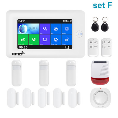 Awaywar alarmni sustav podržava WiFi i GSM za Smart Home Security Provalnik kompatibilan s Tuya IP Camrea