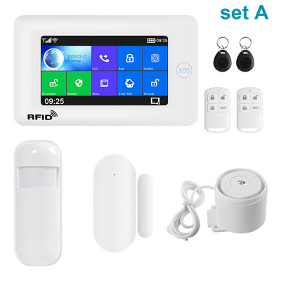 Awaywar alarmni sustav podržava WiFi i GSM za Smart Home Security Provalnik kompatibilan s Tuya IP Camrea