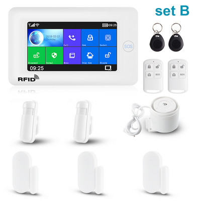 Awaywar alarmni sustav podržava WiFi i GSM za Smart Home Security Provalnik kompatibilan s Tuya IP Camrea