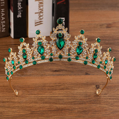 KMVEXO Seturi de bijuterii pentru costume de lux, margele de cristal, colier cu strasuri florale, cercei, diademe, set de bijuterii pentru nunta