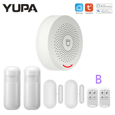 WIFI Inteligentni alarmni sigurnosni sustav sa senzorom pokreta Smart Life&Tuya App Control kompatibilan s Alexa i Google Assistantom