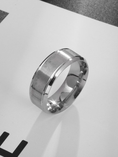 Klasszikus punk Personality Charm Letter "s" fém éremgyűrűk férfiaknak uralkodó rockparti motoros ékszerek