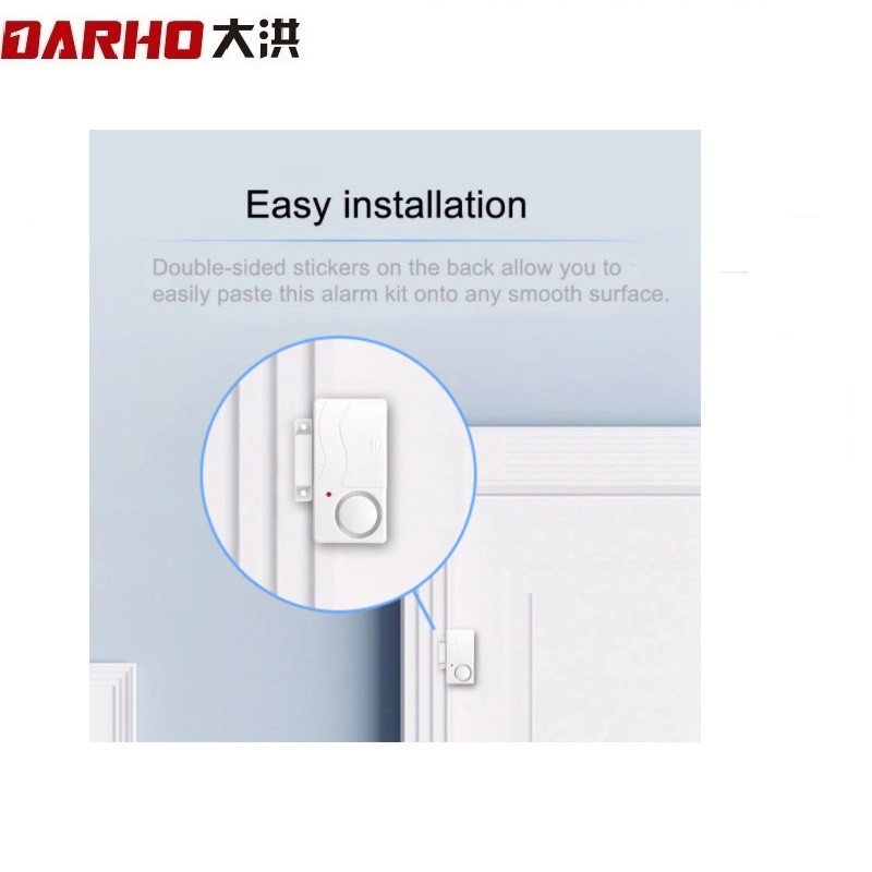 Darho Home Smart Wireless Home Security Alerta PIR Senzor infraroșu Sistem de alarmă Detector de mișcare antifurt Alarma 105dB Sirenă