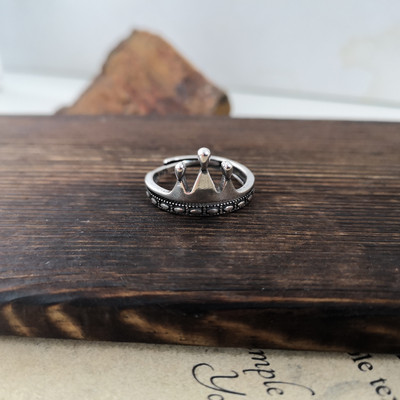 Vintage ezüst színű fém geometrikus szabálytalan virágok szerelmes nyitó gyűrűk női lányoknak buli utazás punk ékszerek HUANZHI 2021