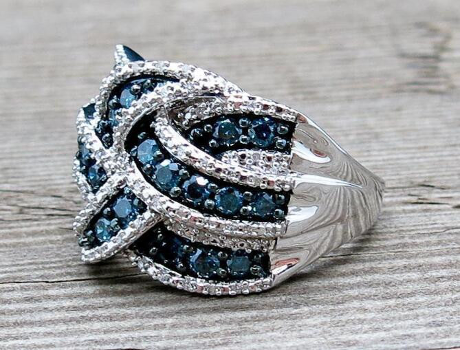 2022 új Bling CZ cirkon kőezüst színű gyűrűk női esküvői eljegyzéshez, divatos luxus ékszerek