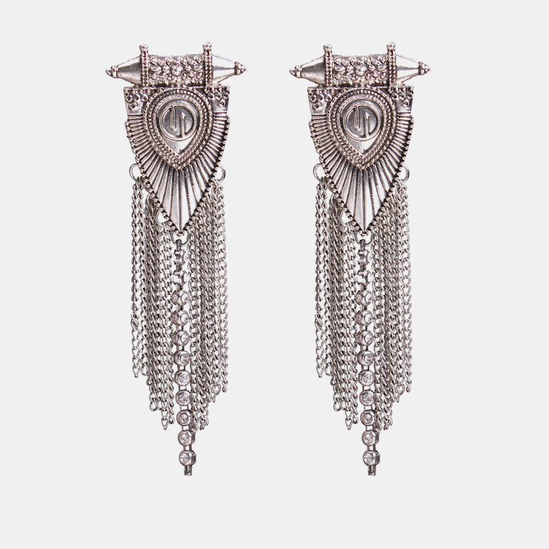 Ztech New Fashion Za de marcă de lux cu strasuri picătură de apă cristal geometric lung ciucuri Boho cercei vintage pentru femei fete