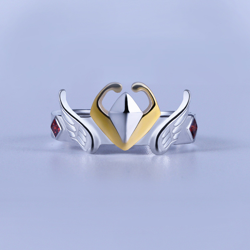 Anime Saint Seiya Cavalerii Zodiei Pegasus Inel Cosplay Unisex Reglabil Din aliaj Inele de desene animate Bijuterii Accesorii Recuzită Cadou