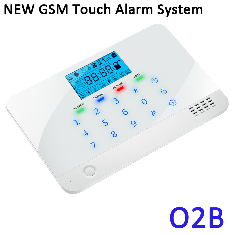 kompletna sigurnosna oprema za dom obiteljska sigurnost GSM WIFI PSTN alarmni sustav NOVO bežična sirena protiv požara senzor dima i plina