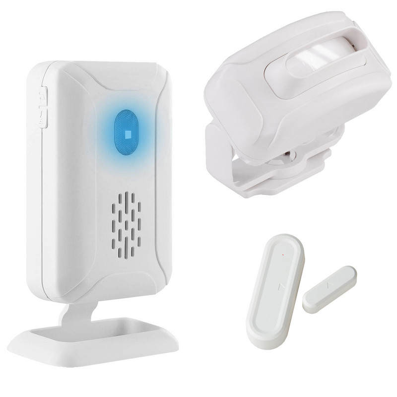 Infracrveni + mikrovalni senzor Magnetski senzor Daljinski upravljač 11 melodija zvona Prijemnik Besplatna kombinacija Zaštita doma Prepoznavanje vrata