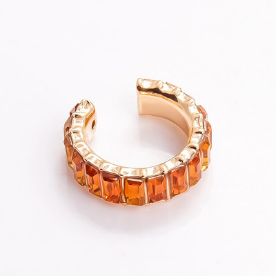 Σετ μανσέτες αυτιού Itenice Crystal Crystal για γυναίκες Boho Trendy στοιβαζόμενες μανσέτες Statement Σκουλαρίκια με κλιπ στρας Ακουστικά κοσμήματα