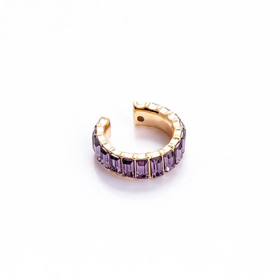 Σετ μανσέτες αυτιού Itenice Crystal Crystal για γυναίκες Boho Trendy στοιβαζόμενες μανσέτες Statement Σκουλαρίκια με κλιπ στρας Ακουστικά κοσμήματα