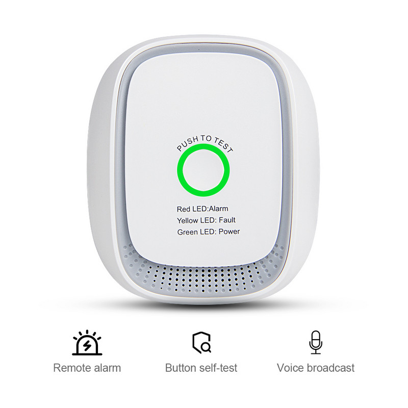 2022 Noul Heiman Zigbee Gateway Hub Zigbee Fum și Strobe Flash Sirenă Telecomandă de alarmă Sistem de alarmă DIY cu control prin aplicație