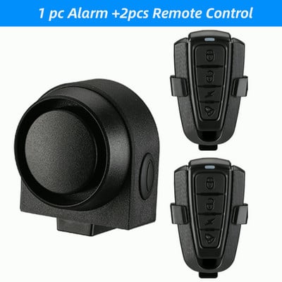 Alarm na bicykel WSDCAM, zadné svetlo, vodotesný, nabíjanie cez USB, diaľkové ovládanie, 110 dB, bezpečnostná ochrana bicyklového svetla