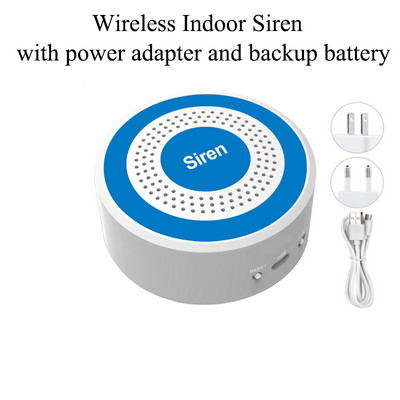 Bezvadu durvju logu signalizācijas infrasarkanais PIR kustības sensors, ugunsgrēka dūmu fotoelektriskais gāzes noplūdes detektora tastatūra 433 mhz no Konlen sērijas