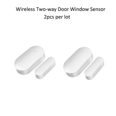 Bezvadu durvju logu signalizācijas infrasarkanais PIR kustības sensors, ugunsgrēka dūmu fotoelektriskais gāzes noplūdes detektora tastatūra 433 mhz no Konlen sērijas