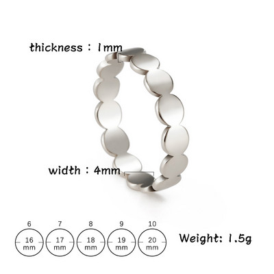 Skyrim divatos, geometrikus, kerek, minimalista gyűrűk női lányoknak, arany színű rozsdamentes acél gyűrű esküvői parti ékszer nagykereskedés