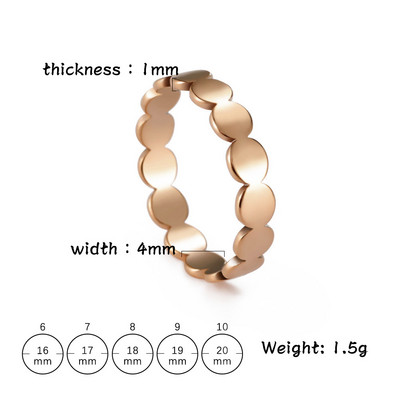 Skyrim divatos, geometrikus, kerek, minimalista gyűrűk női lányoknak, arany színű rozsdamentes acél gyűrű esküvői parti ékszer nagykereskedés