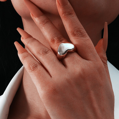 Μόδα 18KGP Δαχτυλίδι με υφαντό σταυρό